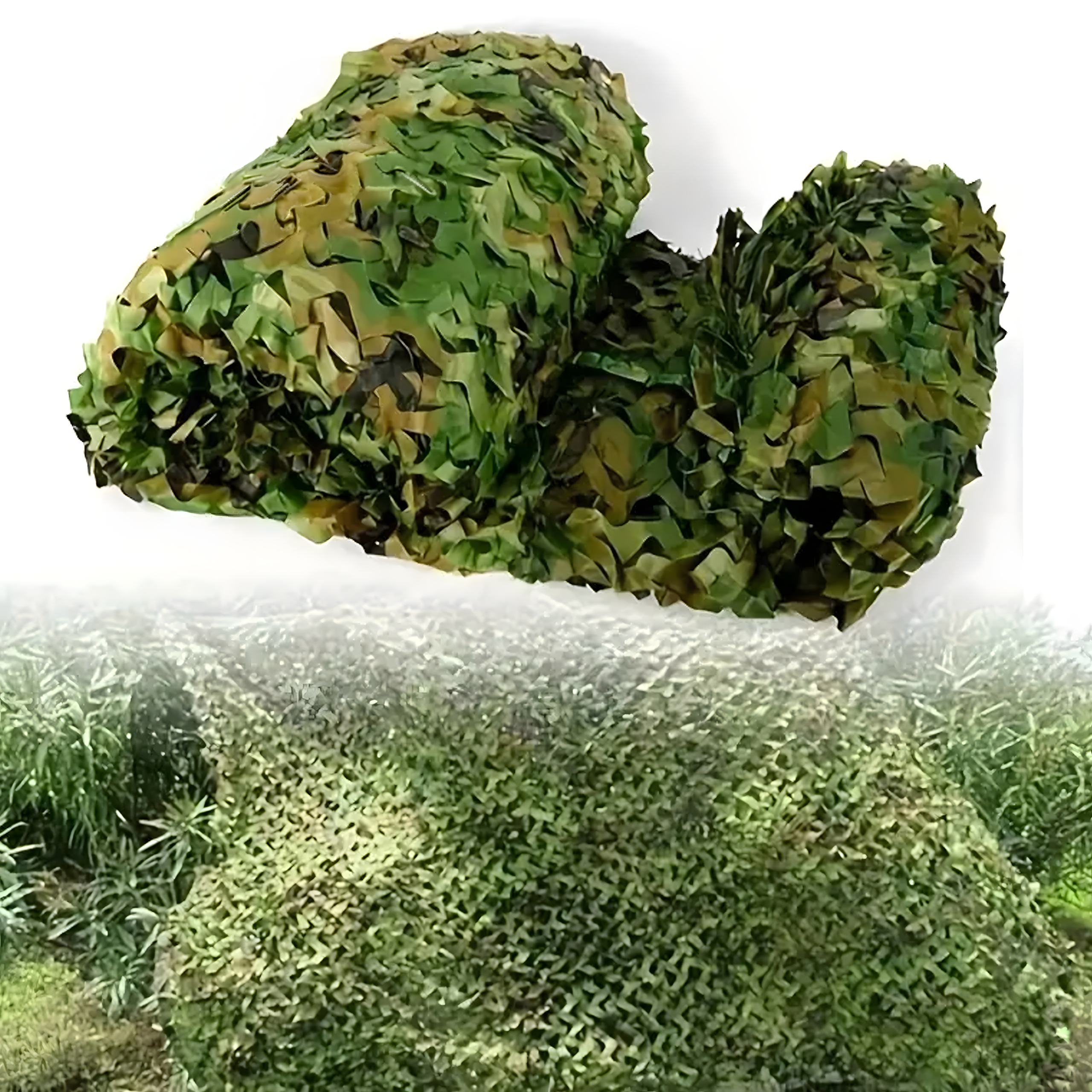 Militaarne kamuflaažvõrk rõdule 2 × 2 m RC-K-1445