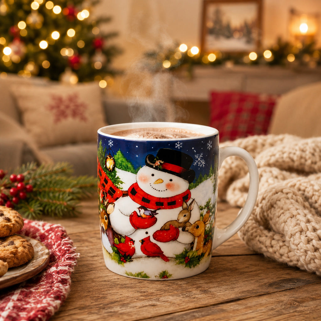 Christmas Mug Santa Snowman Christmas Tree Gift 200 ml
