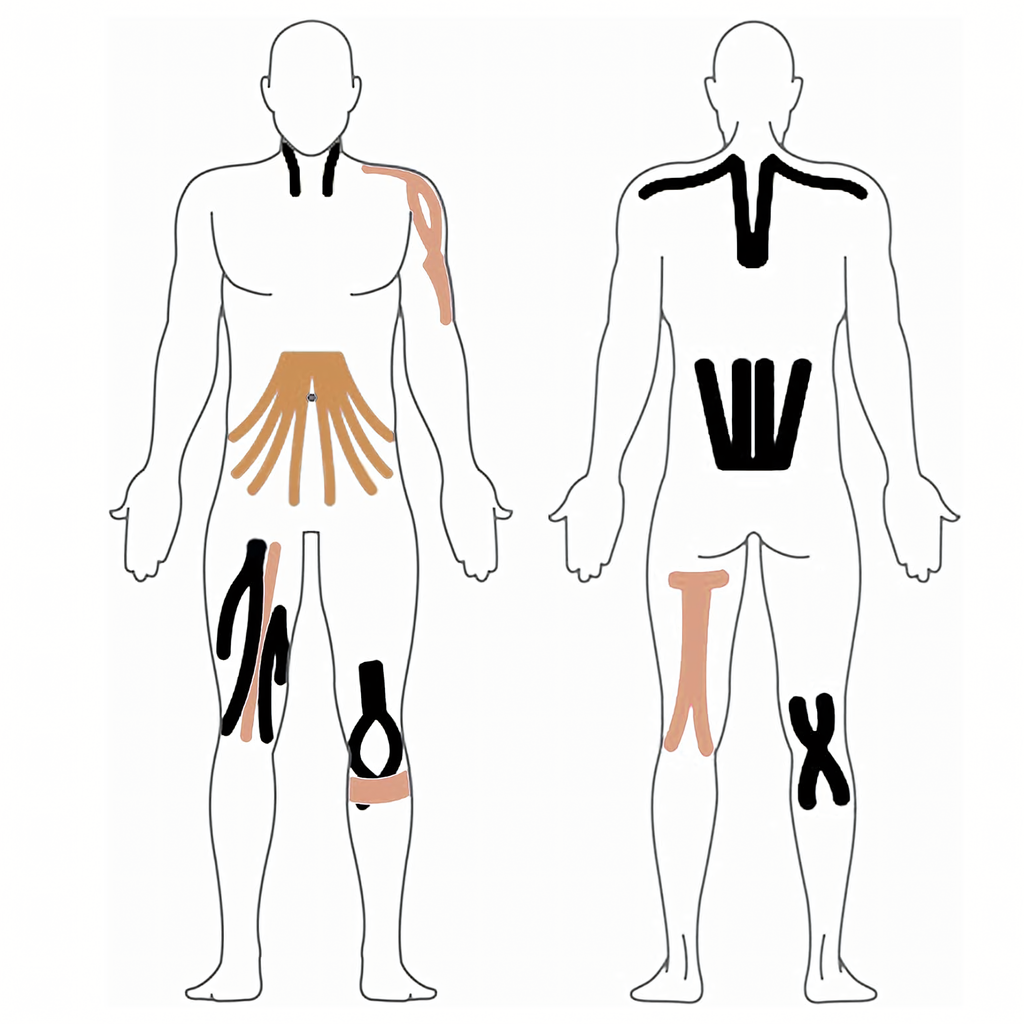 Kinesio teip Sport Pro 5Mx5CM