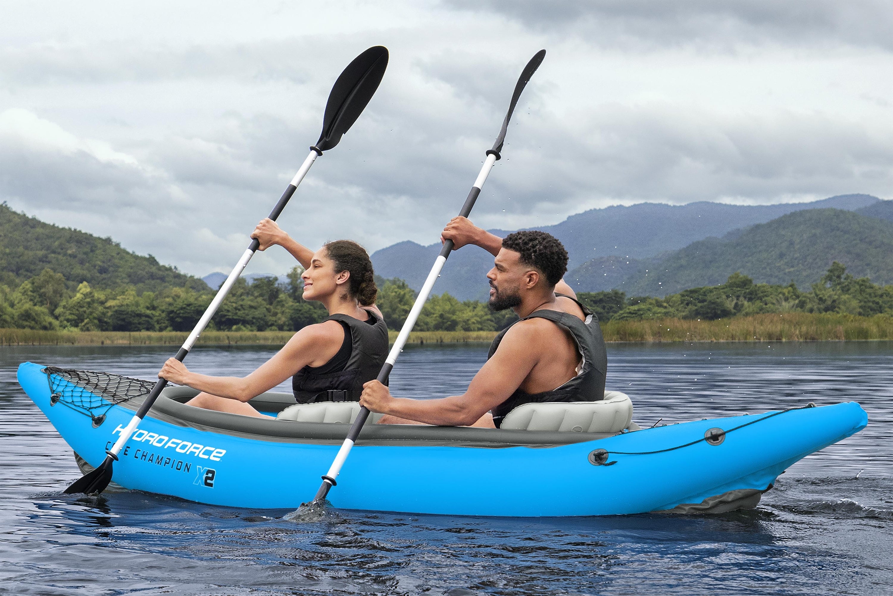 Bestway 62174 kokkupandav alumiiniumist aer SUP-lauale ja kajakile 230cm