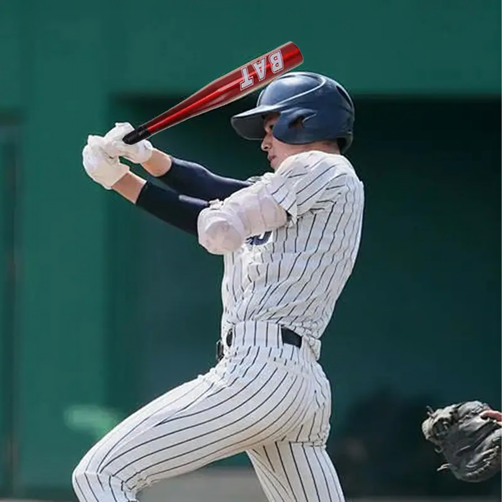 Pesapallikurikas alumiiniumist pesapallikurikas 25" 64cm treening punane