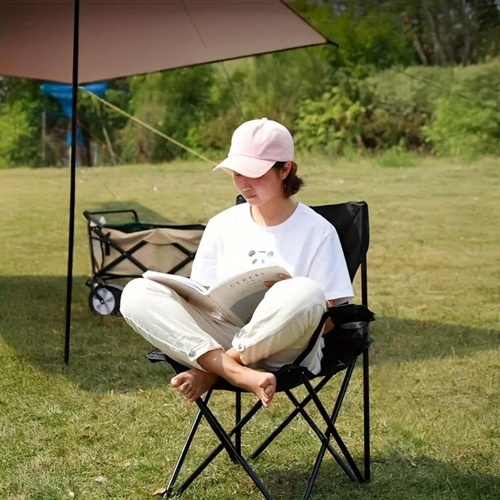 Folding Camping Chair with Carry Bag for Fishing and Beach