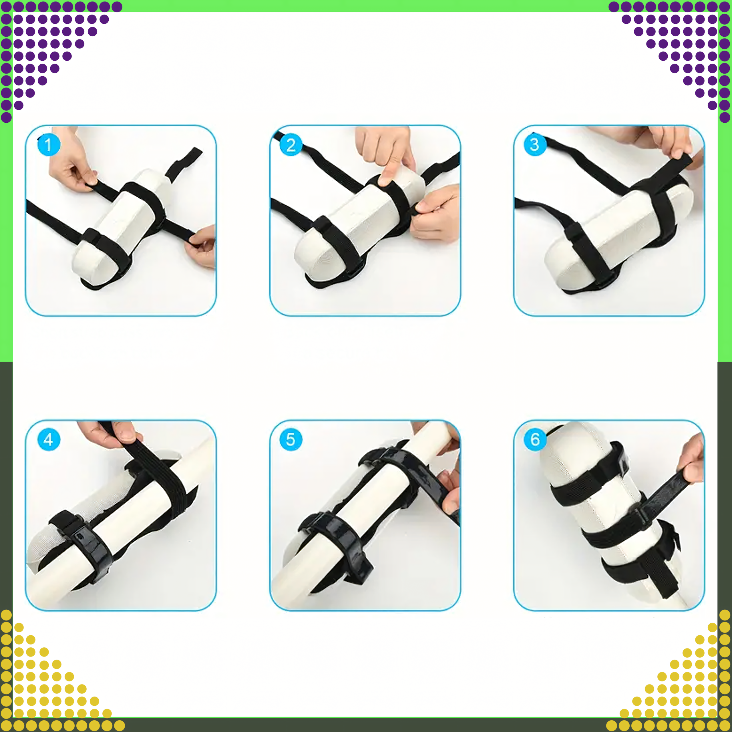 Jalgratta hoidik jalgrattale, mootorrattale, kinnitatav takjapaelaga kõlari või veepudeli külge