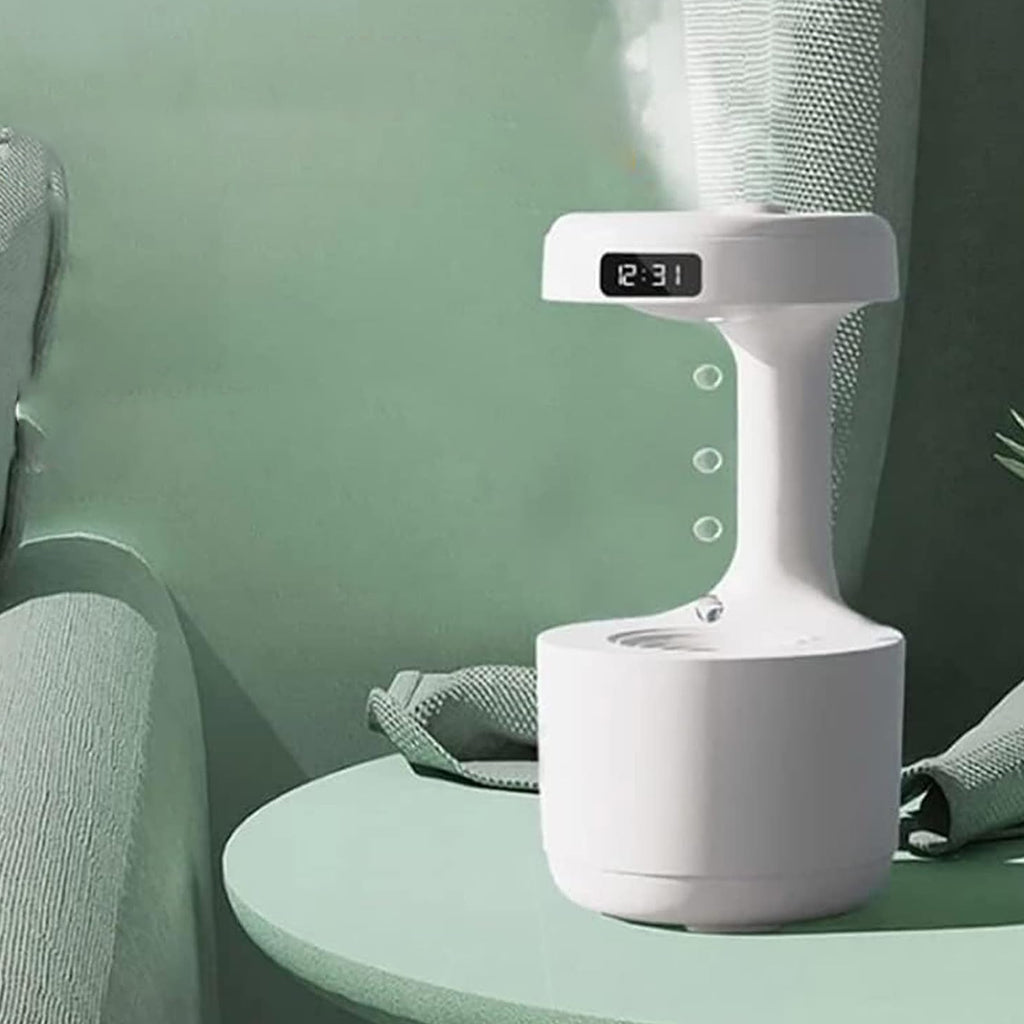 Õhuniisuti Õhupuhasti Antigravitatsiooniline Difusor Öölamp 800ML