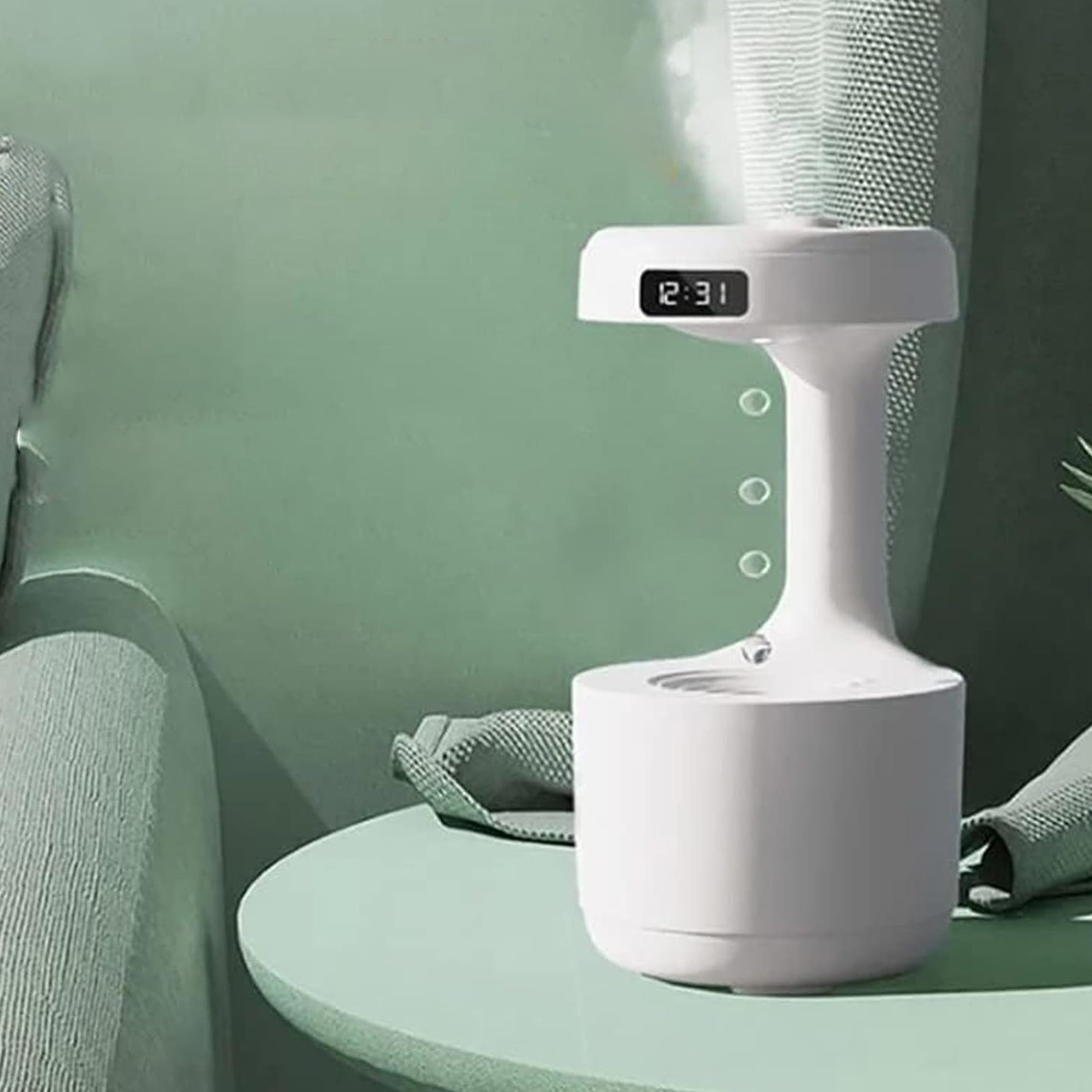 Õhuniisuti Õhupuhasti Antigravitatsiooniline Difusor Öölamp 800ML