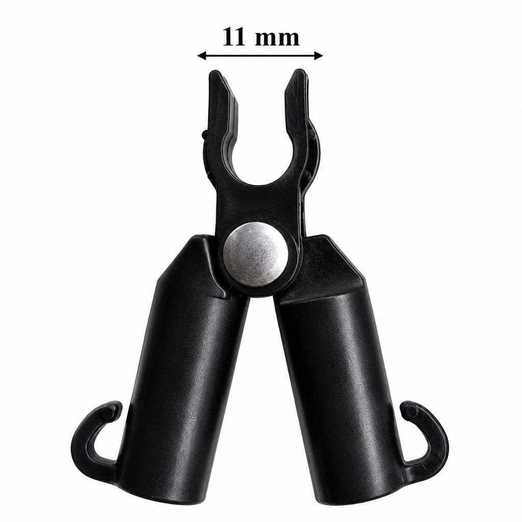 11mm aiaposti ühendusklamber kolmnurkne hing 4 tk