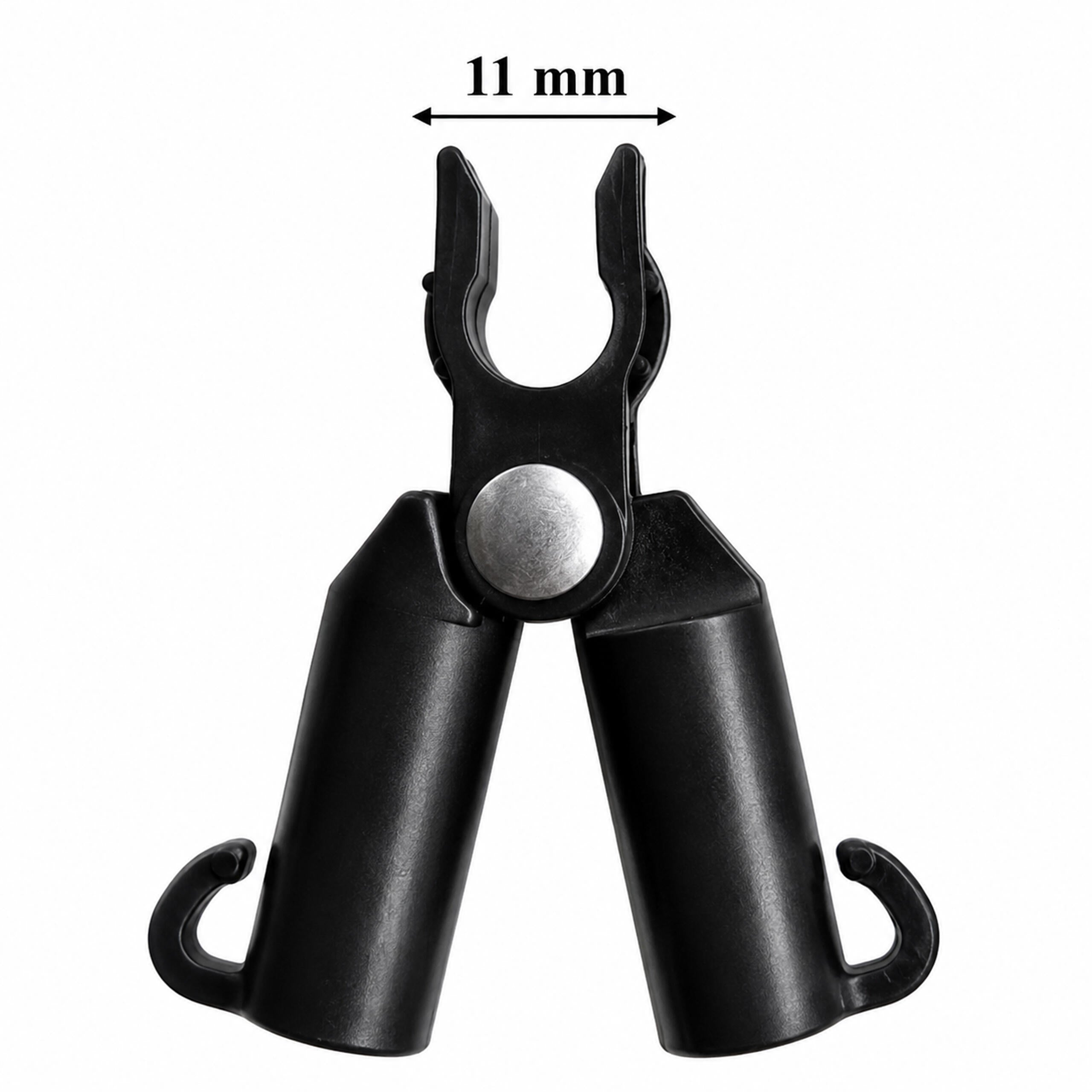 11mm aiaposti ühendusklamber kolmnurkne hing 4 tk