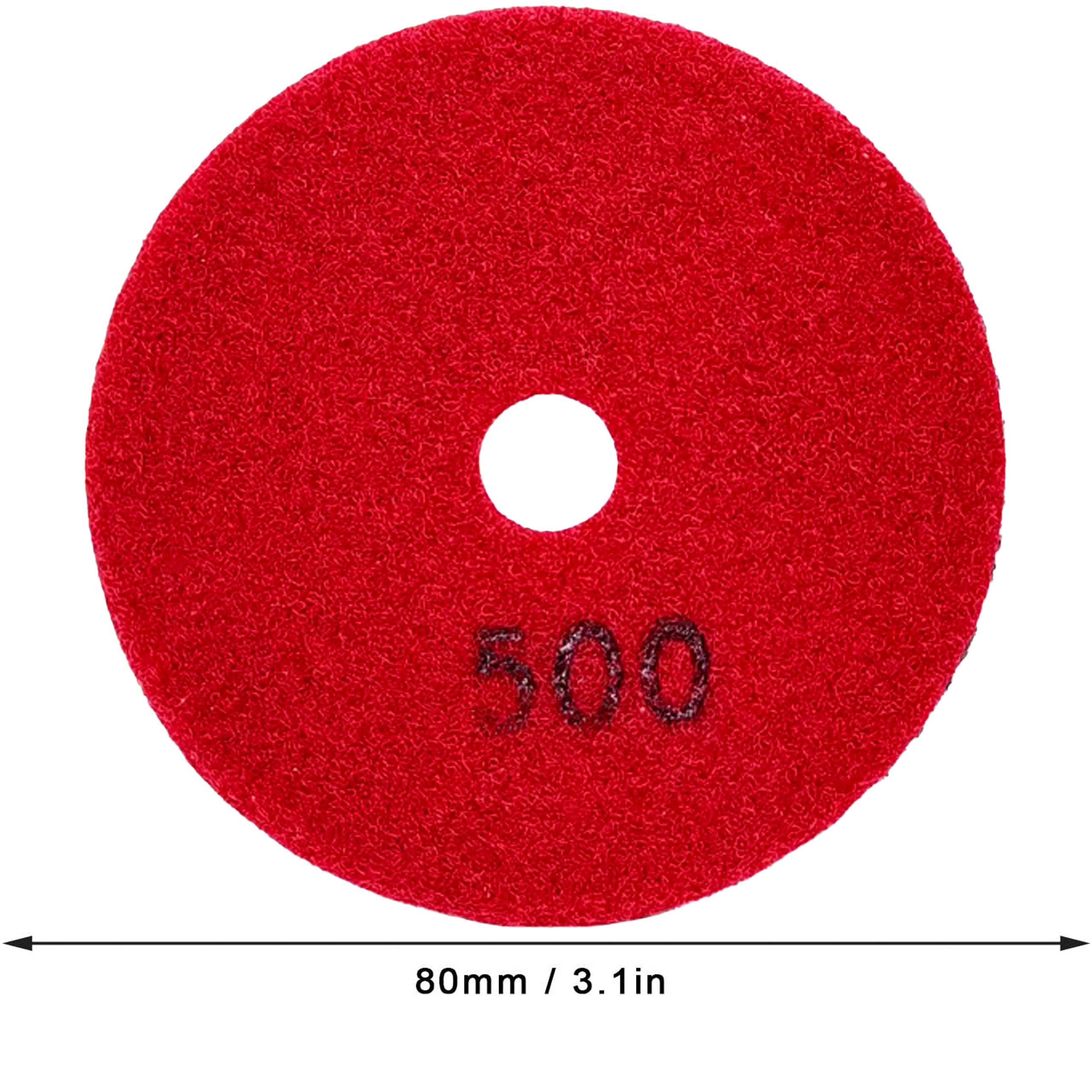 10x teemantpoleerimisketas 80mm portselanplaatide lihvimiseks takjakinnitusega 500