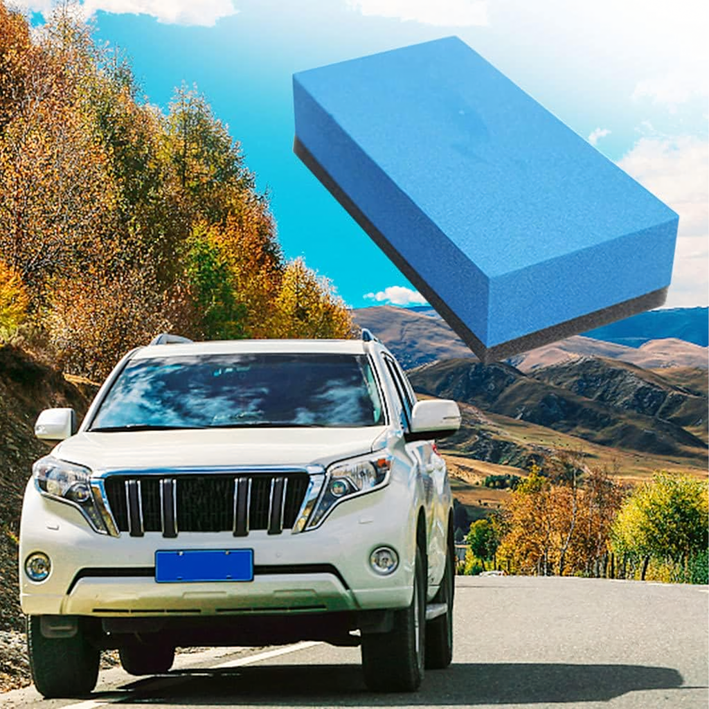 Cube applicator for applying quartz coatings, ceramics and waxes