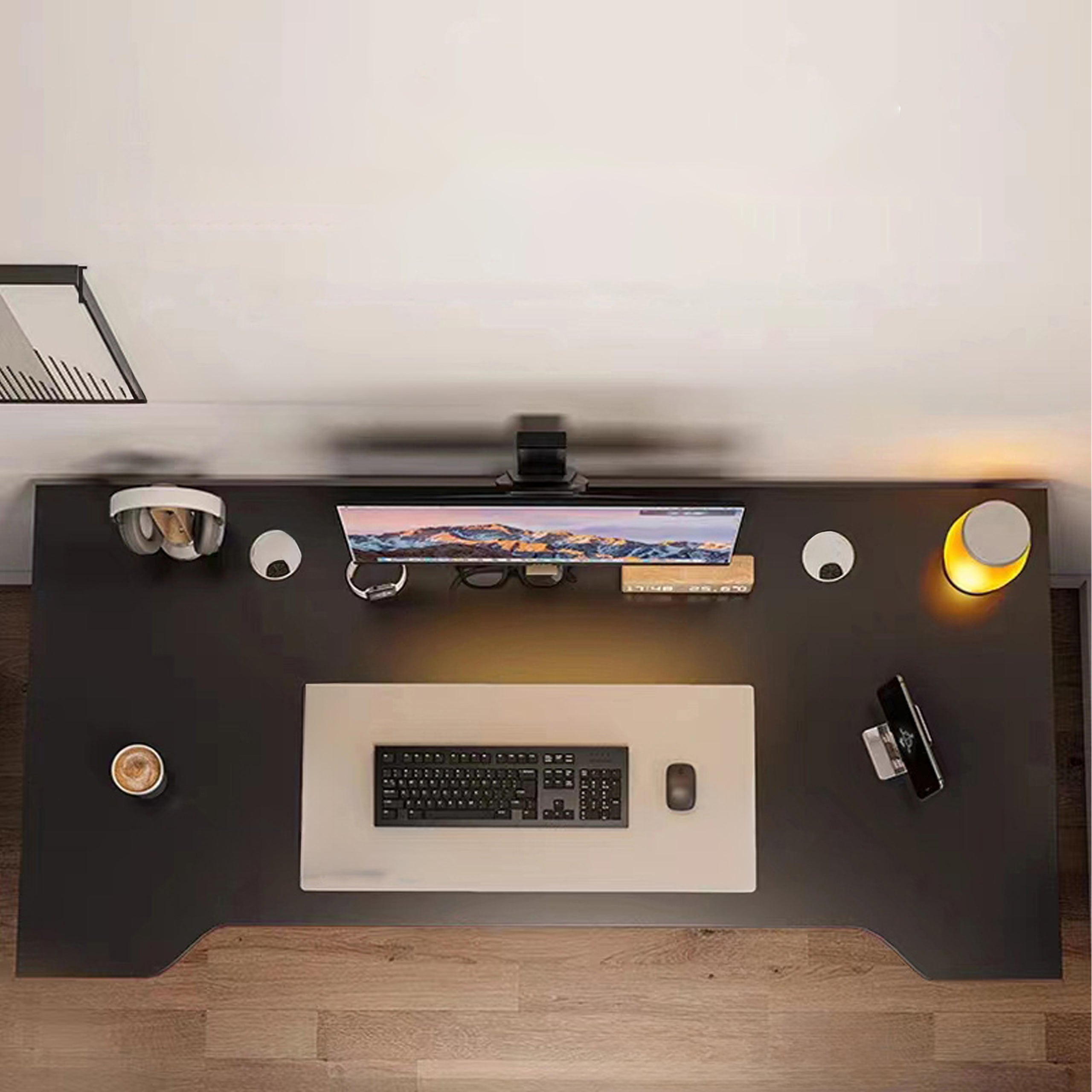 18 x Computer Desk Gaming Table for Gamer Computer Large Stable