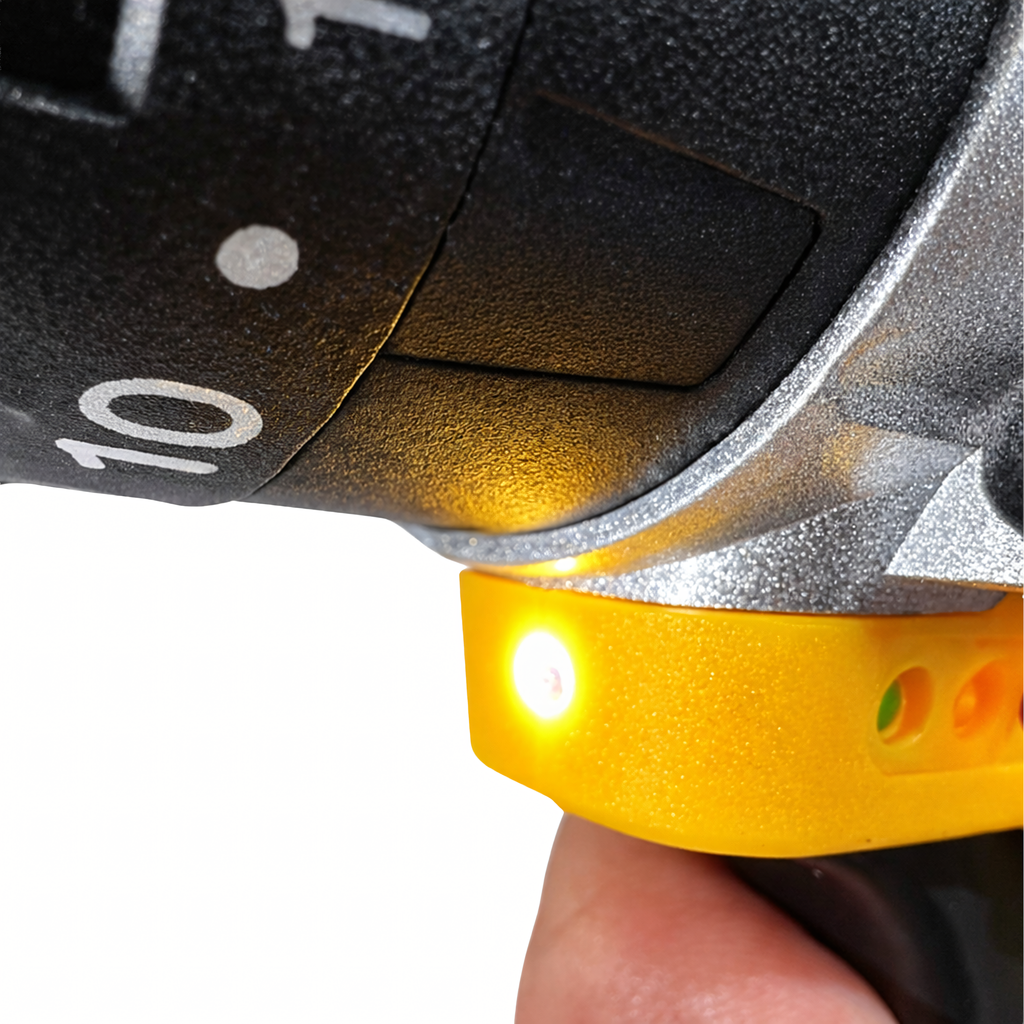 Juhtmeta trellikomplekt 2x 18V 2Ah akuga ja LED-valgustusega