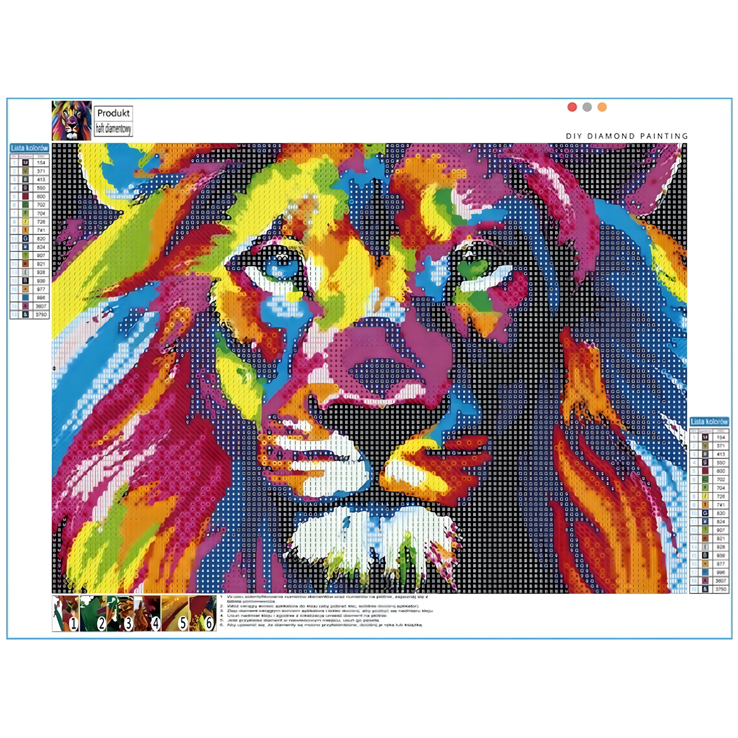 SUUR TEEMANTTIKAND 120x60 Teemantmaal Teemantmosaiik XXL KOMPLEKT