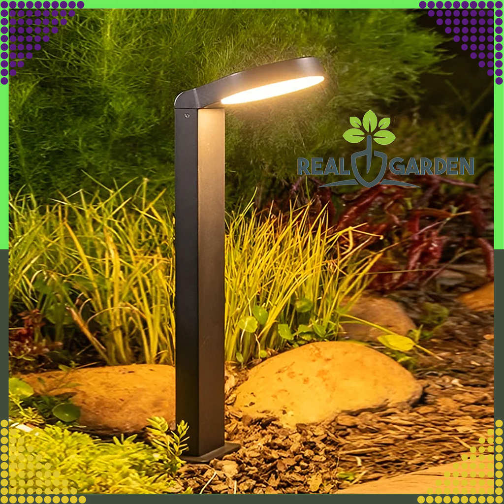 Modernne 18W LED väliaia postlamp 60cm seisev ümmargune