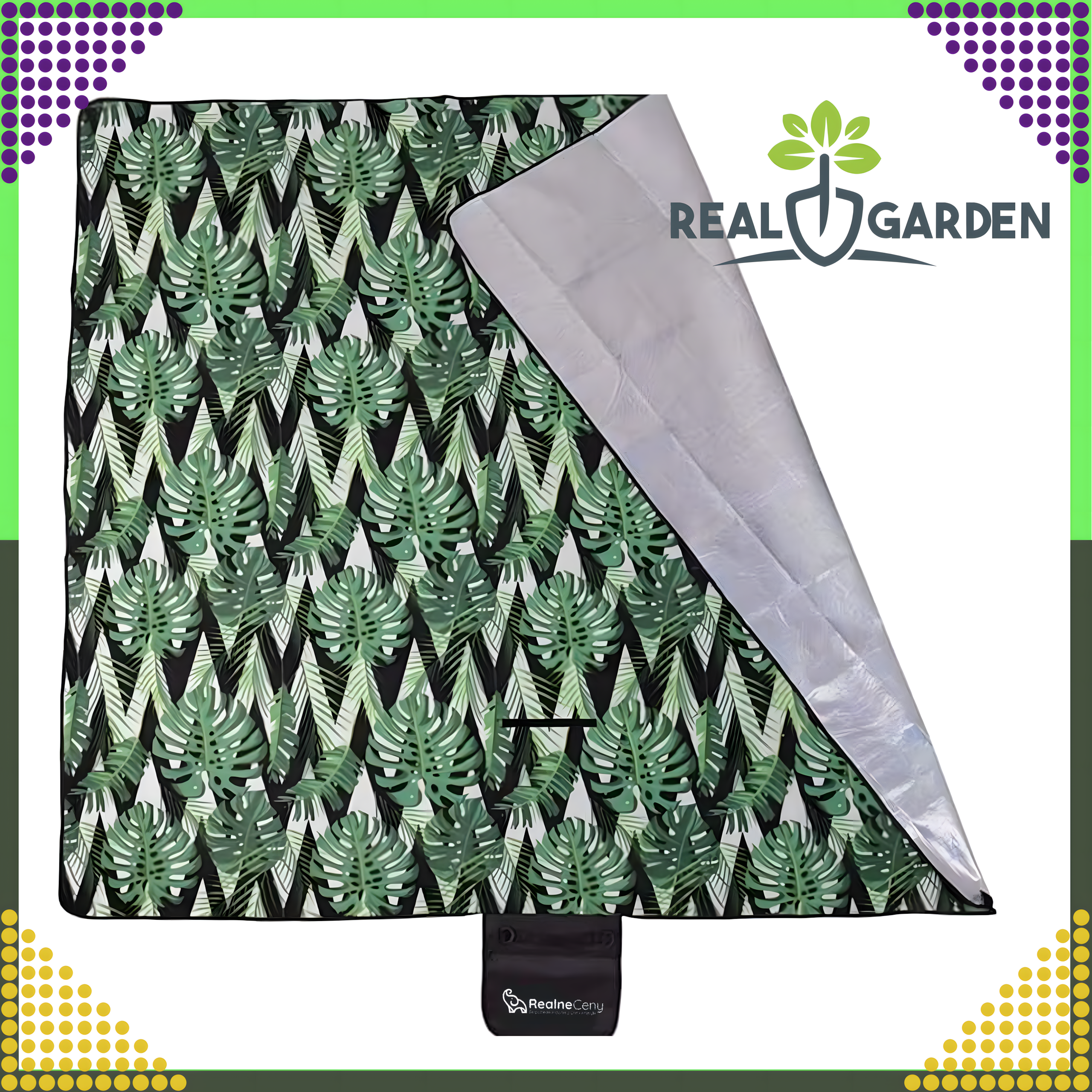 Välitekk Piknikuks Rannamatt Isolatsiooniga Kokkupandav Veekindel 200 cm