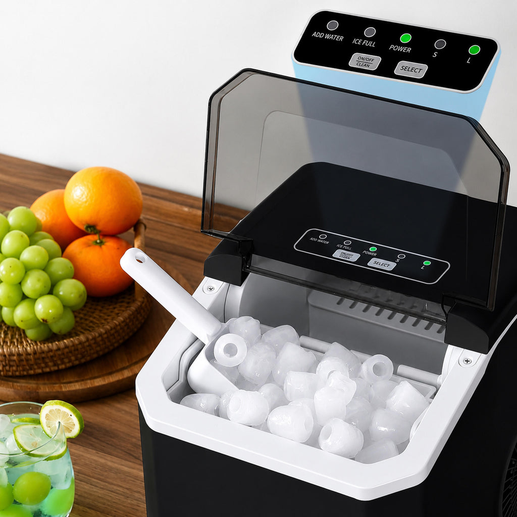 Home Ice Cube Maker 12kg Capacity Express Ice Machine