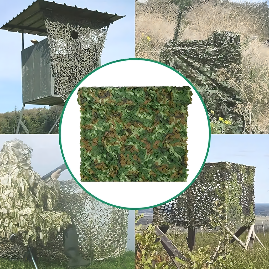 Militaarne kamuflaažvõrk rõdule 2 × 2 m RC-K-1445