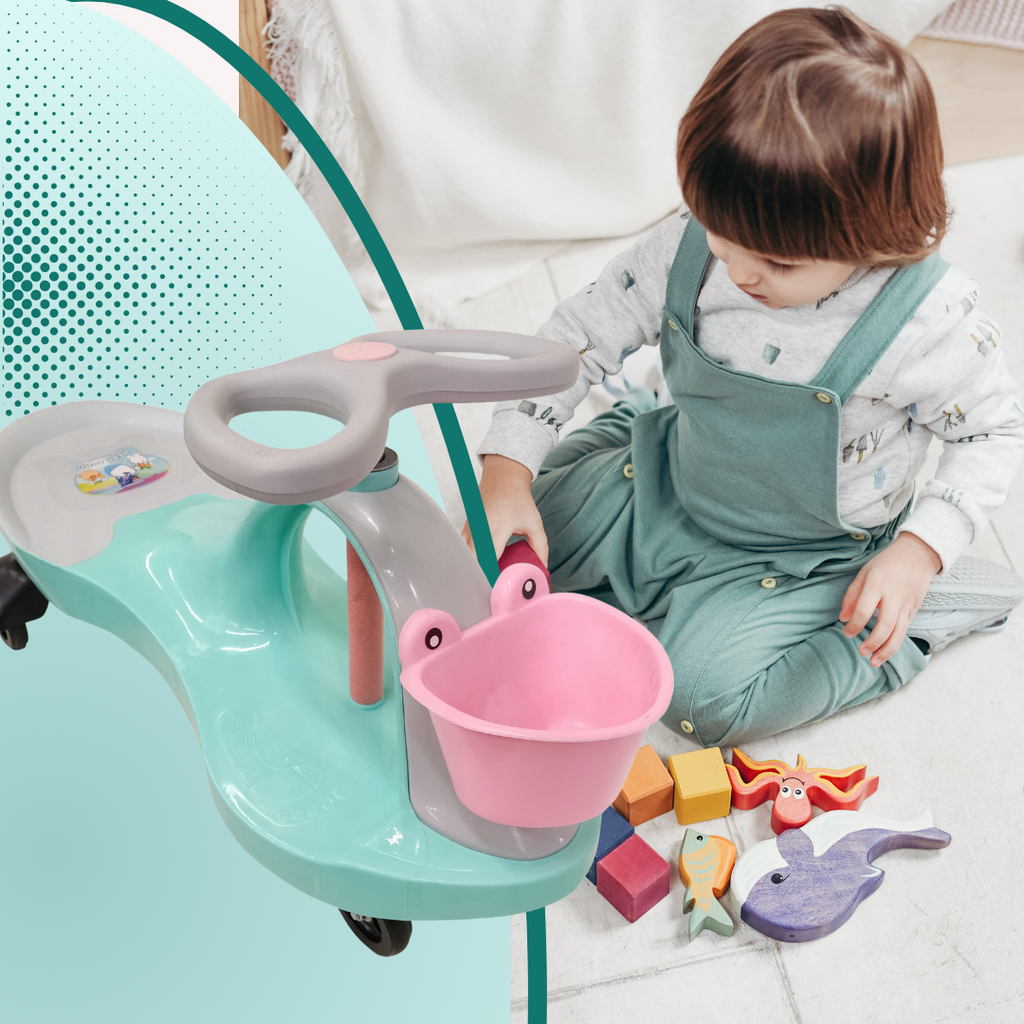 ALUSEL 32 tk laste tasakaalu kiikauto, lükatav gravitatsioonisõiduk