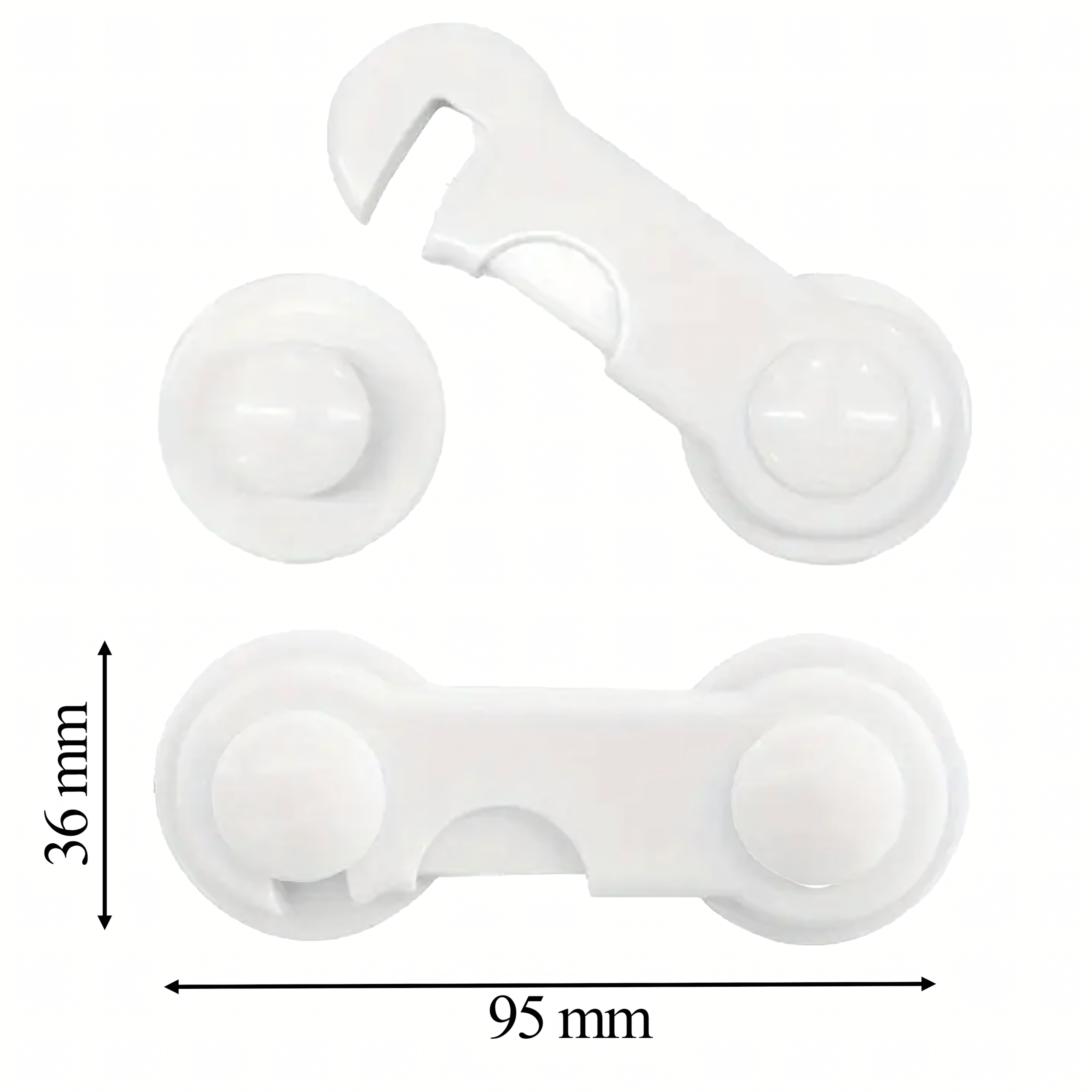 Kapi turvalukk mööblile, sahtlitele ja ustele beebidele ja lastele