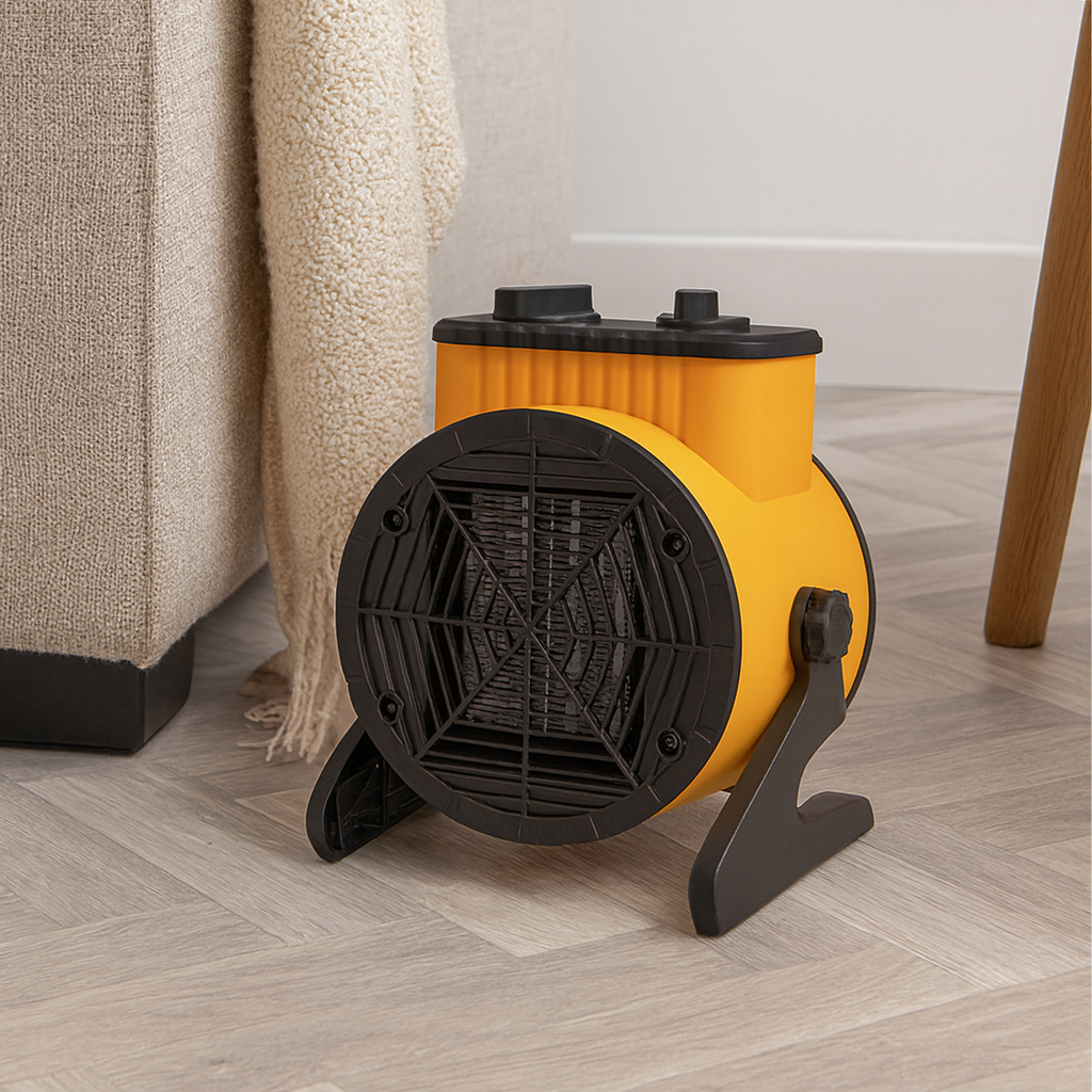 Electric Heater Blower 2kW Farelka Heater Thermostat 2000W