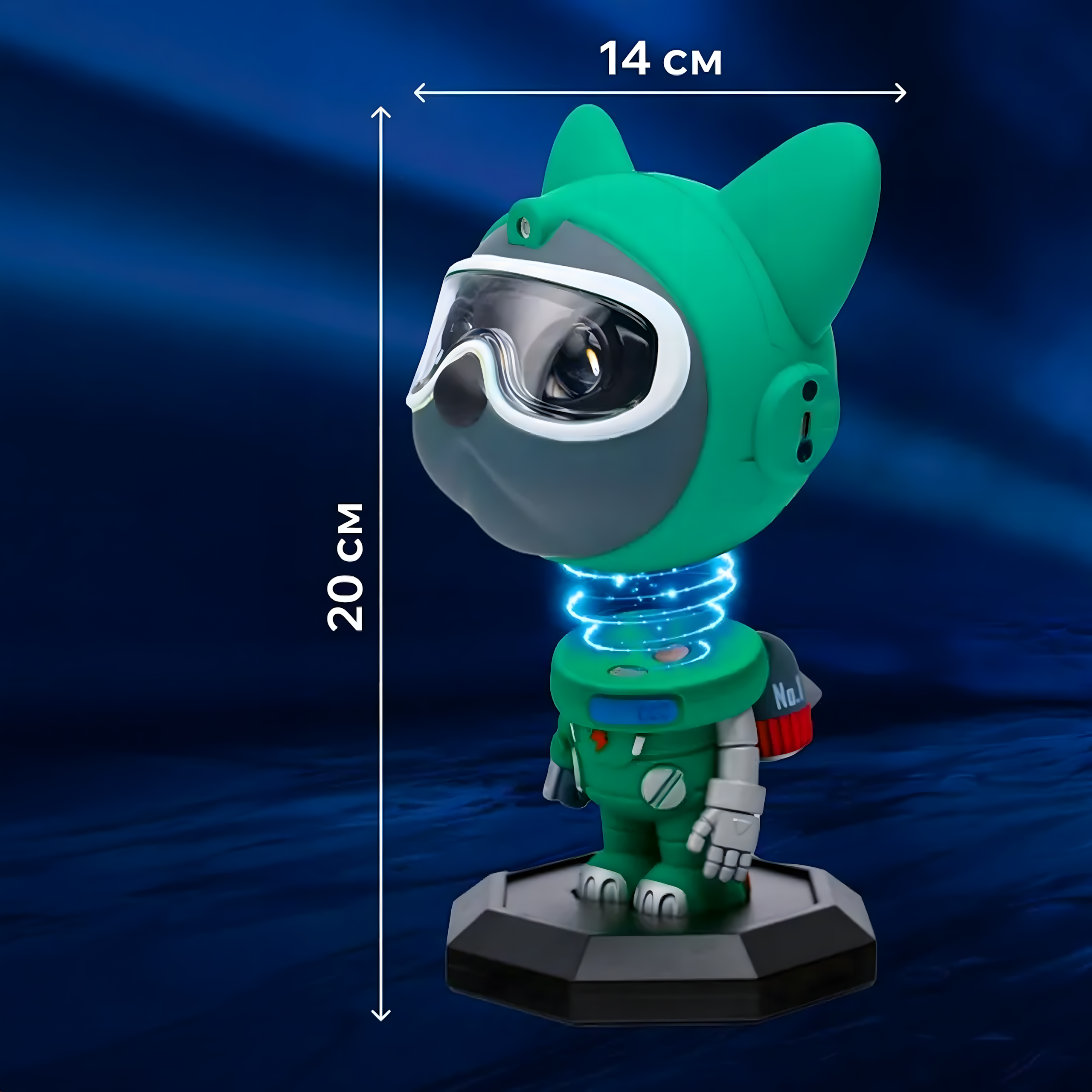 LED Kosmose Laserprojektor Astronaut Paw Patrol 360° Tähelamp