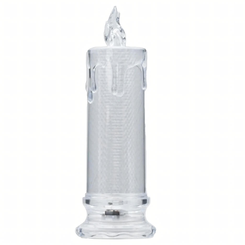 Sädelev patareitoitega LED-küünla sisu 19,5 cm RC-K-1837