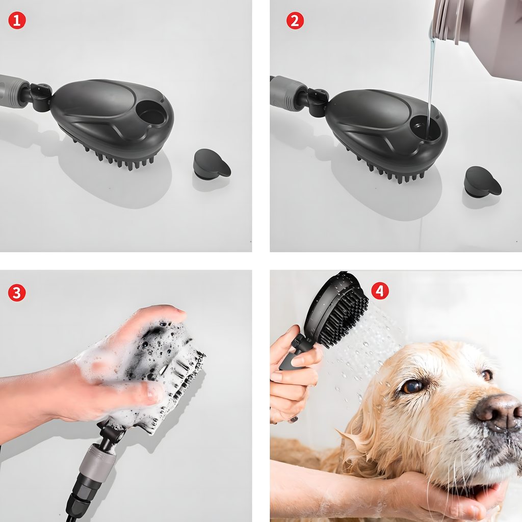 Kaasaskantav pesur koerale, kassile, loomale, massaažikamm, käsiseade, 8L