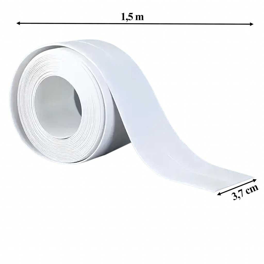 Waterproof Sealing Tape for Kitchen Bathroom Bathtub 3.8 cm x 1.5 m