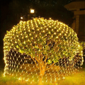 Jõuluvalguskardin 144 LED-i soe valge 2 × 2 m 8 režiimi RC-K-1900