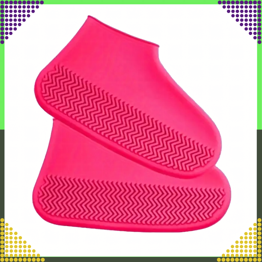 Waterproof Rain Shoe Covers Anti-Slip Rain Boots S