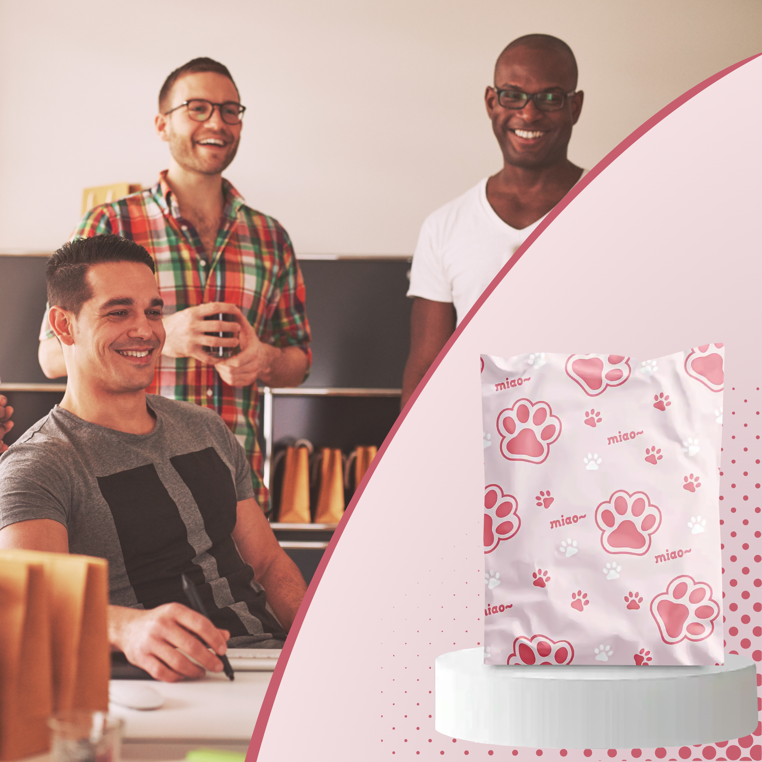 KULLERI FOOLIUMPAKID TUGEVAD FOOLIUMÜMBRIKUD 320X450 CAT'S PAW 50 tk