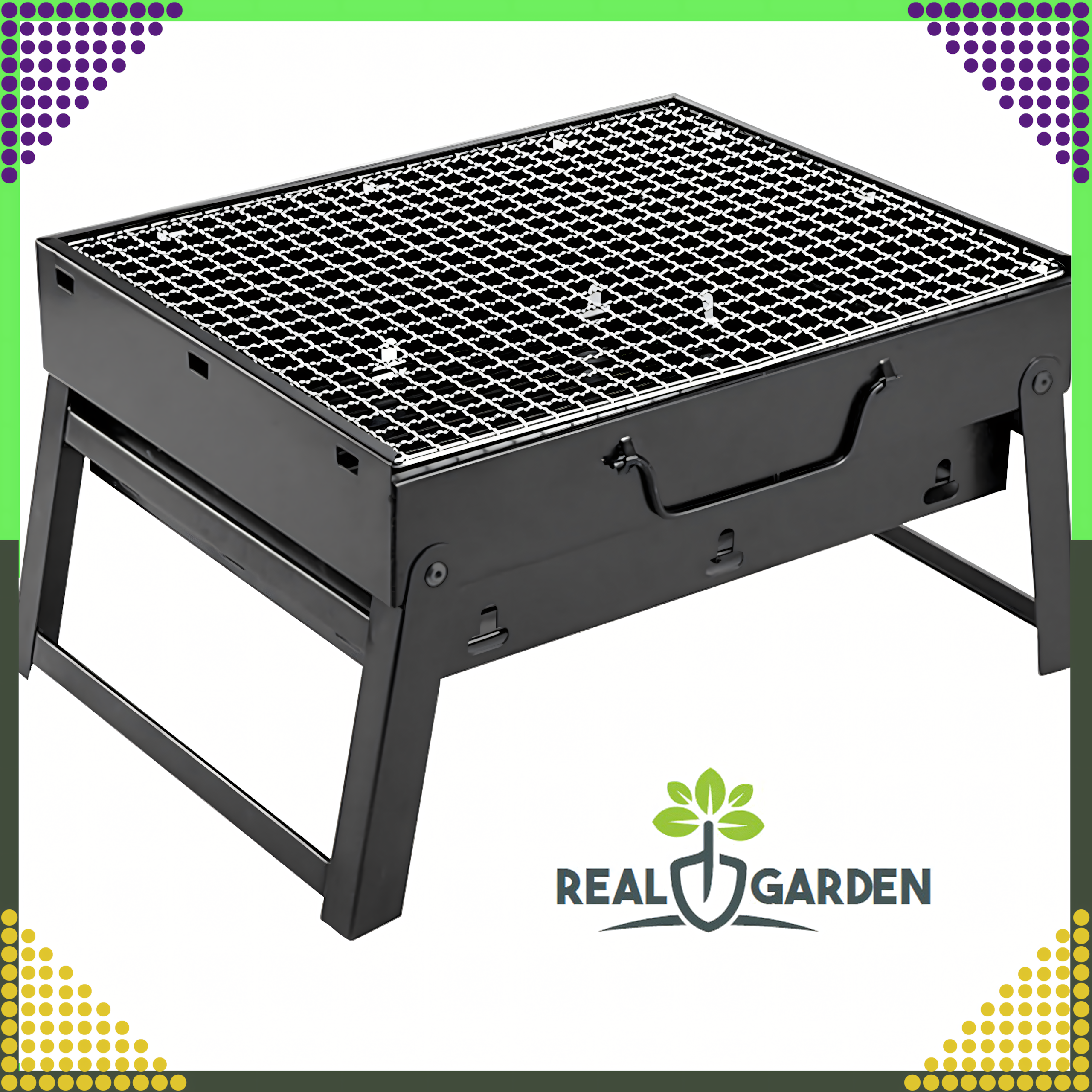 Portable Folding Camping Charcoal Garden Grill