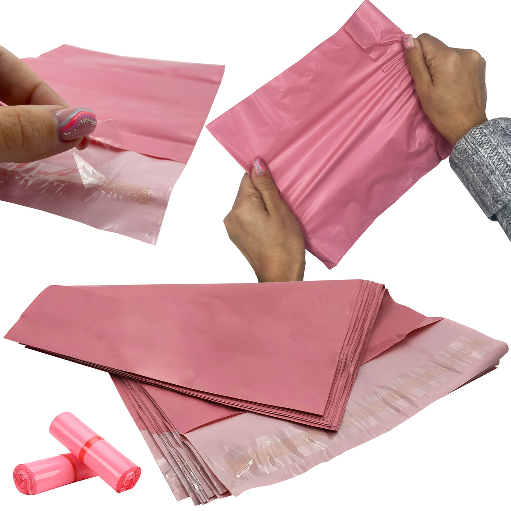 KULLERI FOOLIUMPAKENDID ROOSA ÜMBRIK C3 350x460 50 tk