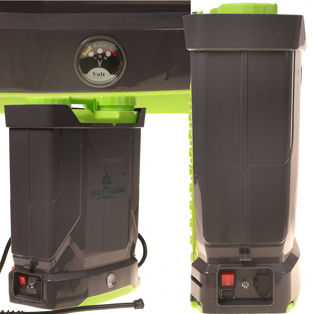 Electric Battery-Powered Backpack Sprayer 16L Set