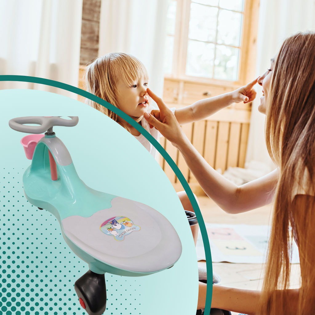 ALUSEL 32 tk laste tasakaalu kiikauto, lükatav gravitatsioonisõiduk