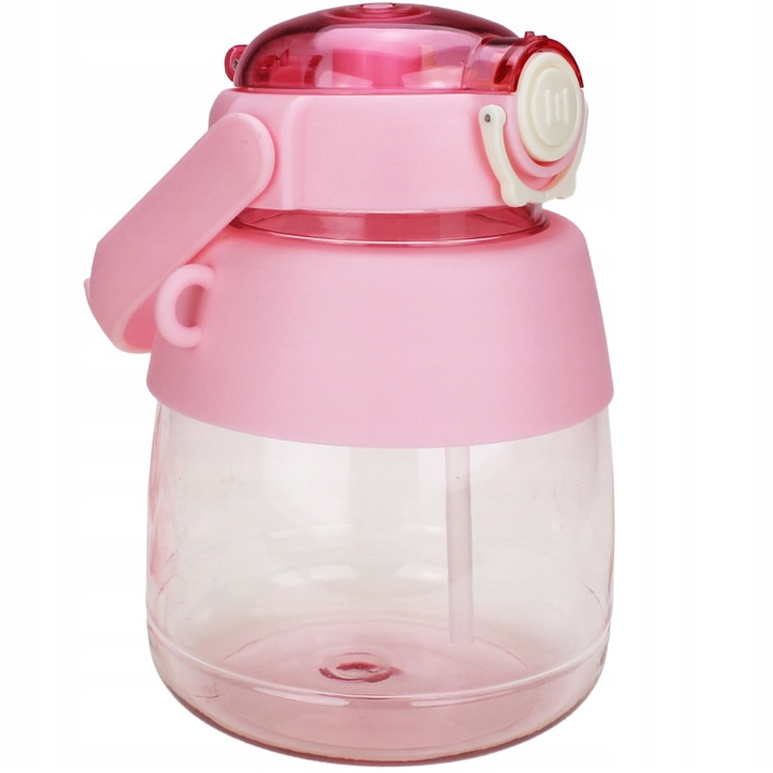 Water Bottle with Straw and Lanyard for Kids 1L
