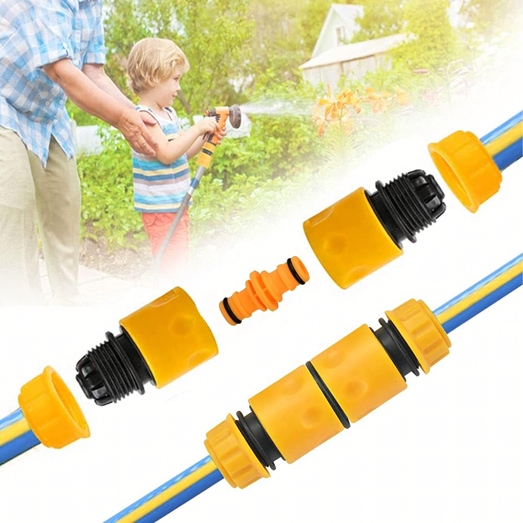 Garden Hose Connector Set 1/2 3/4"