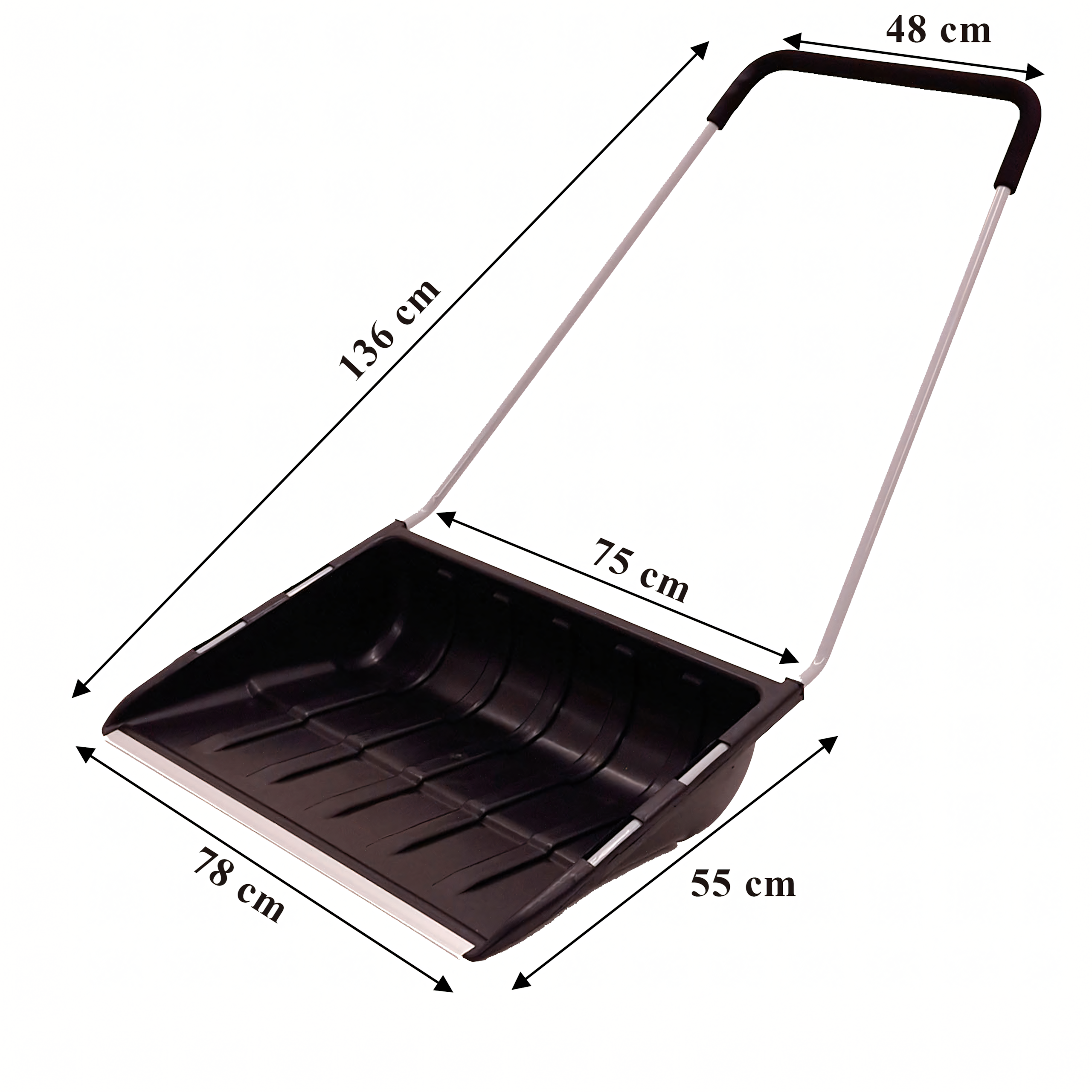 38x Shovel Snow Plow Snow Scraper for Removing Snow Large Shovel Strong