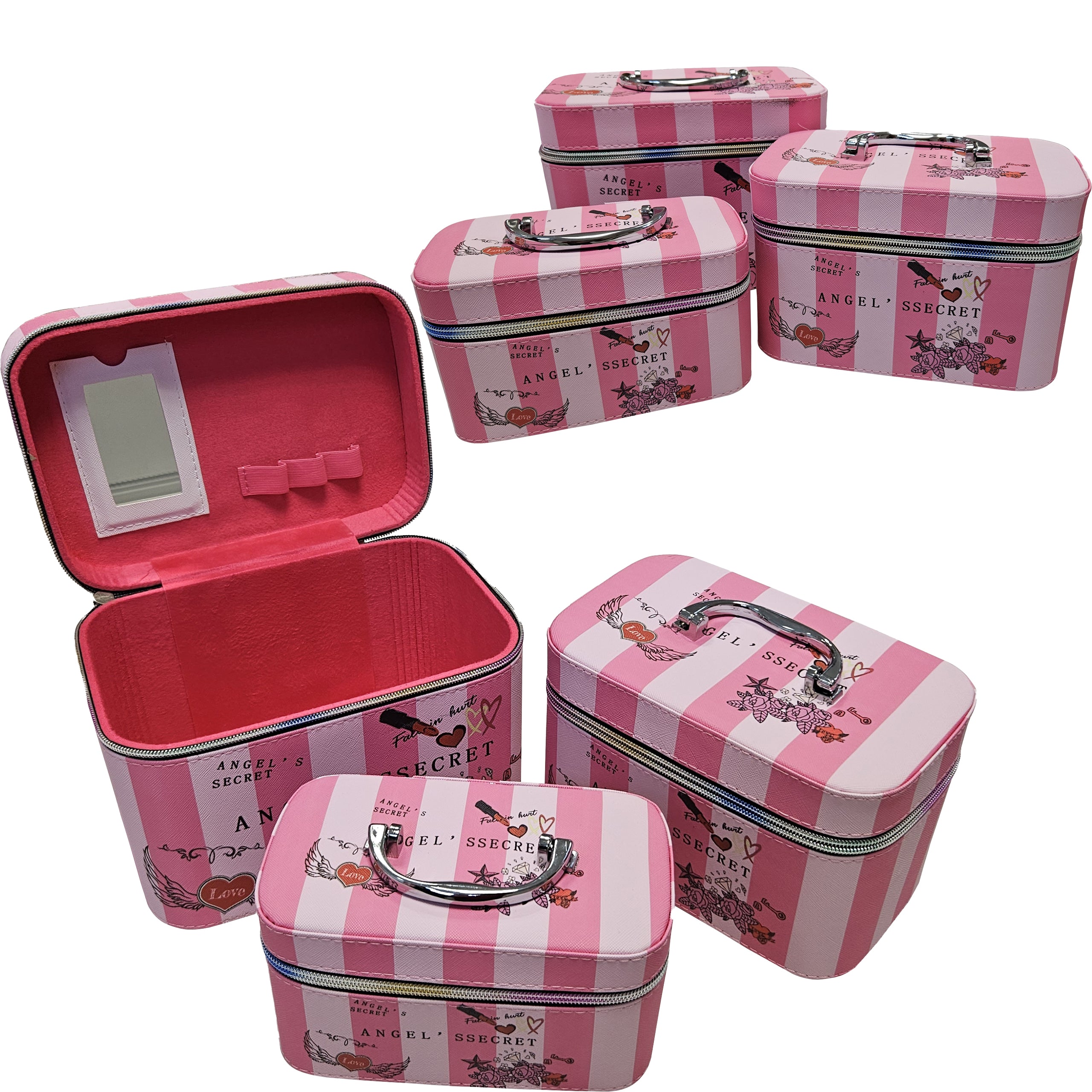 Cosmetic Bag Organizer Makeup Case 3in1