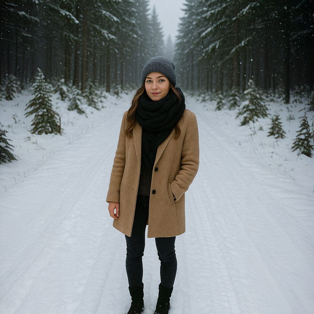 6x Naiste sall torusall soe talvine suur talveks moekas Black