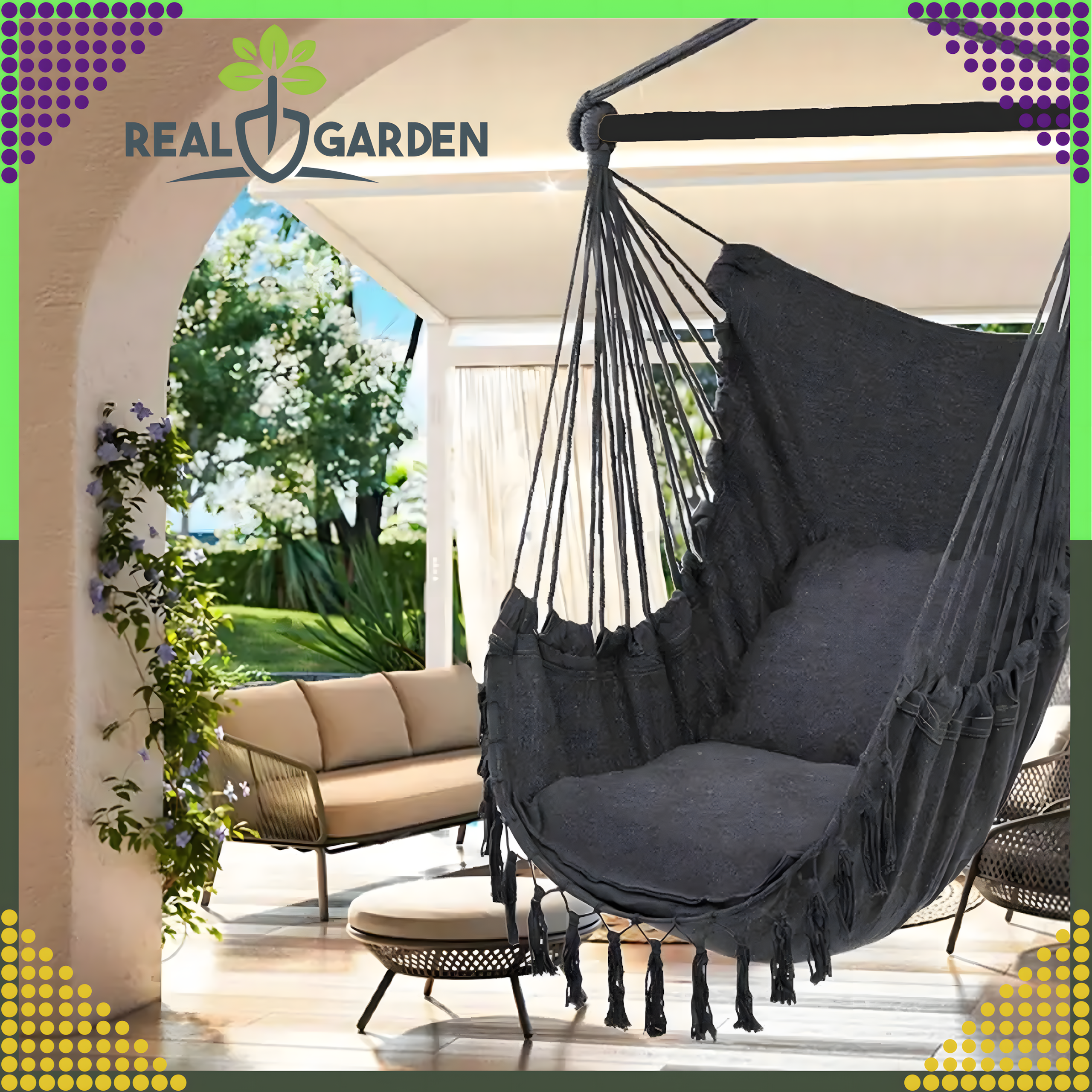 100x Rippuv tugitool Brasiilia stiilis aiakiik patjadega