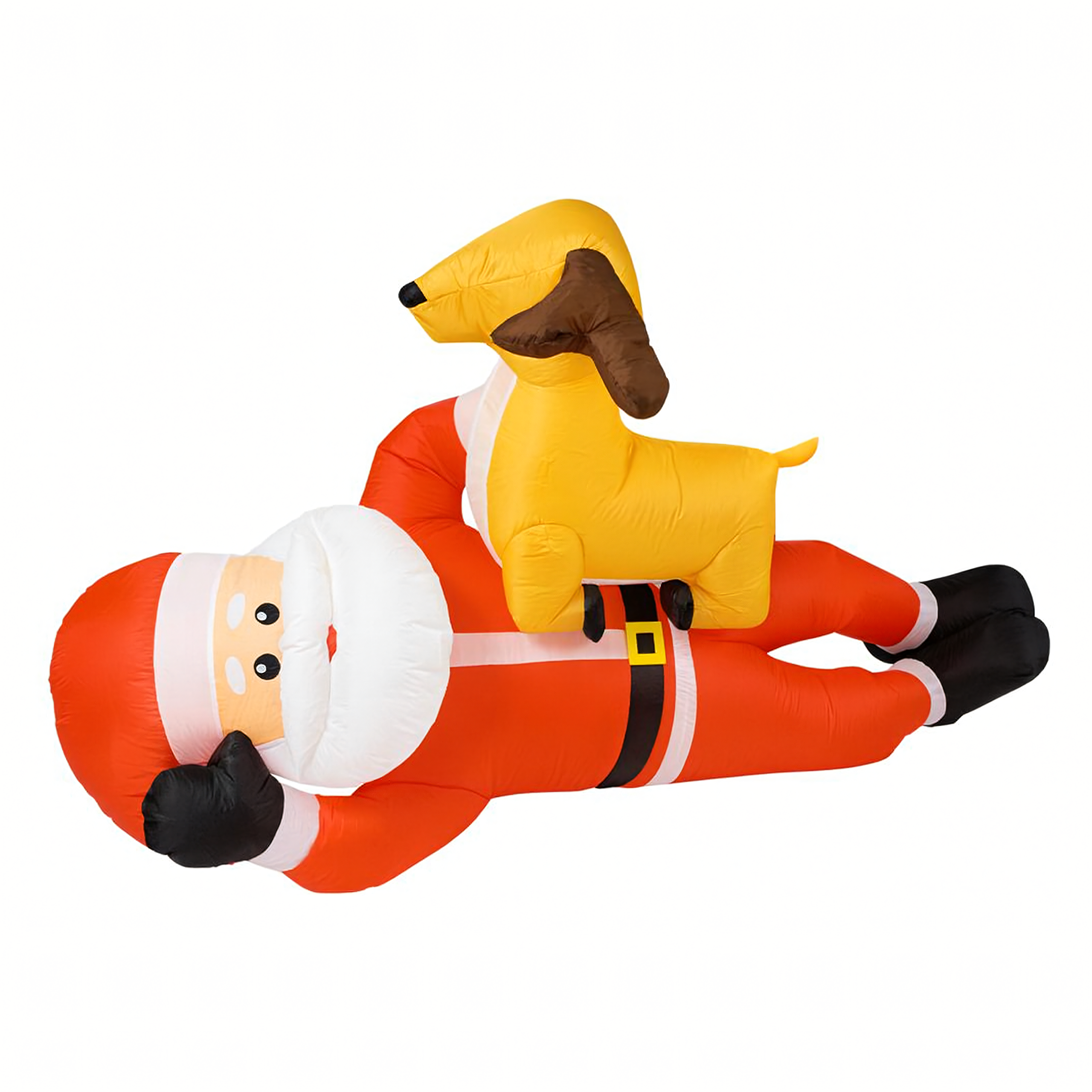 Täispuhutav jõuluvana põhjapõdraga 210cm jõulu Led valgus XXL