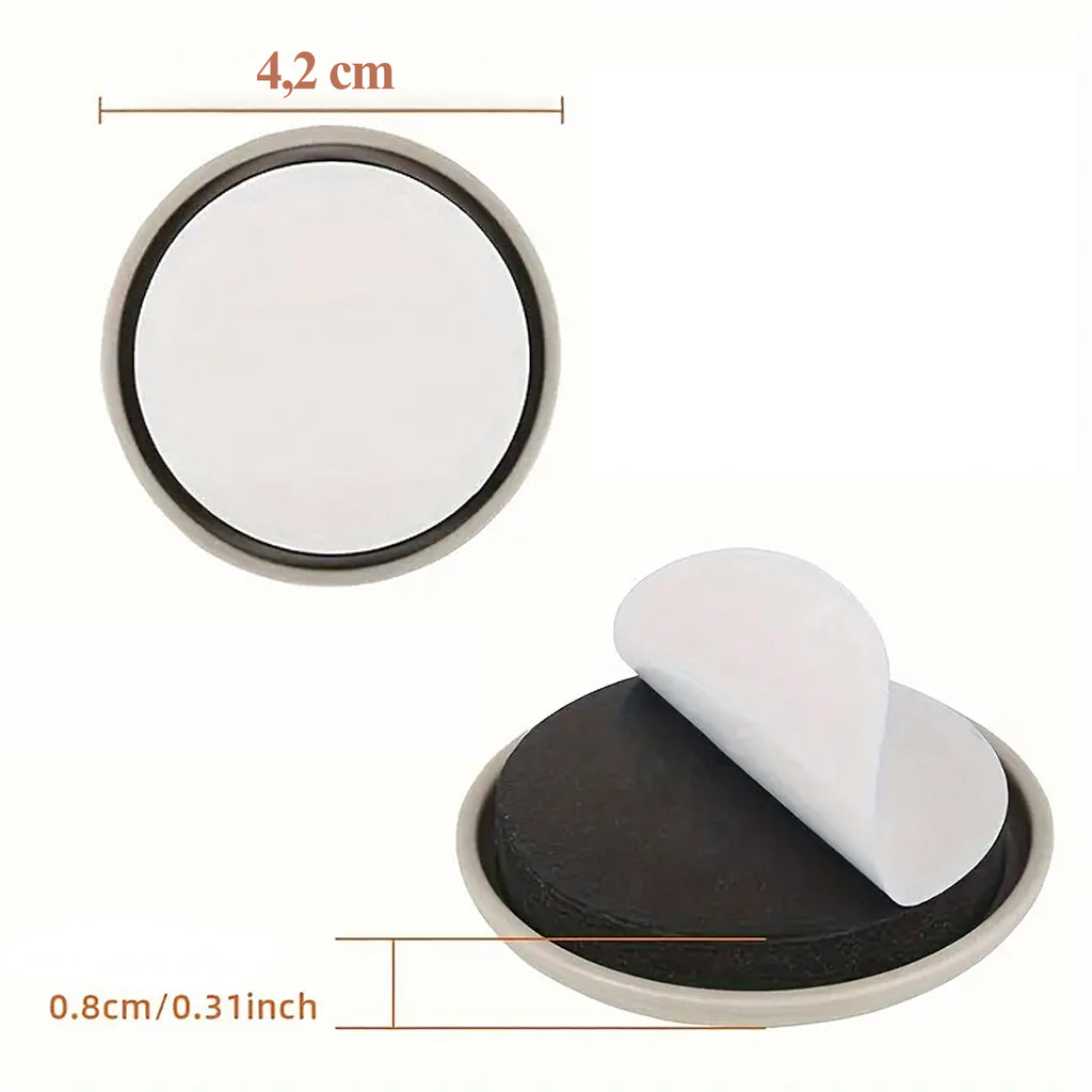 Round Self-Adhesive Glide Pads for Moving Furniture 4.2 cm 8 pcs