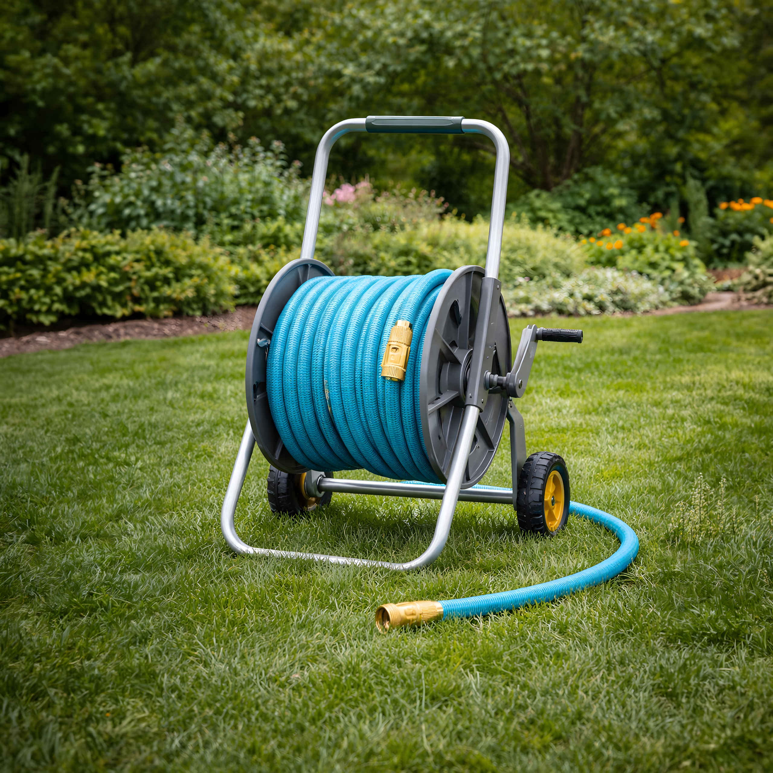 360x Elastic Expandable Garden Hose 5-15m with 1/2 3/4 Premium Spray Gun