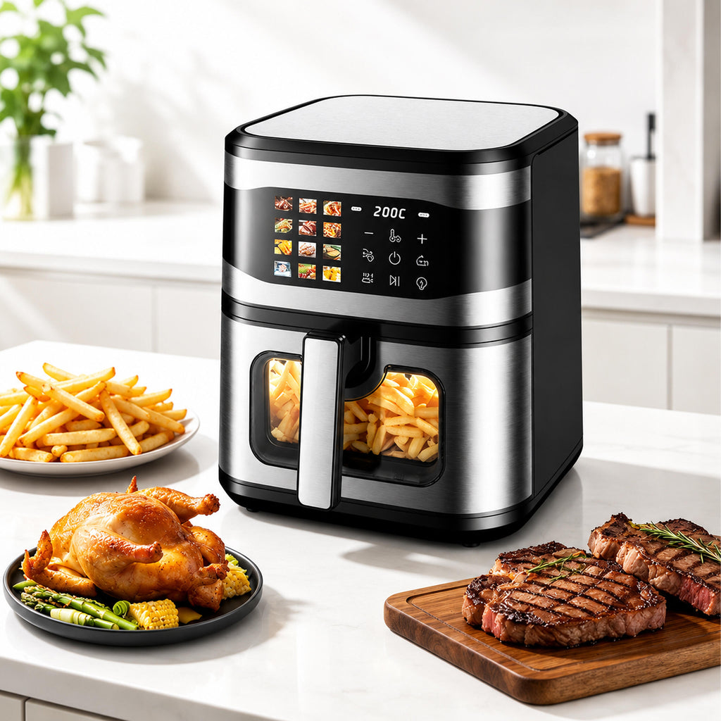 8L Air Fryer 1700W with 12 Cooking Programs