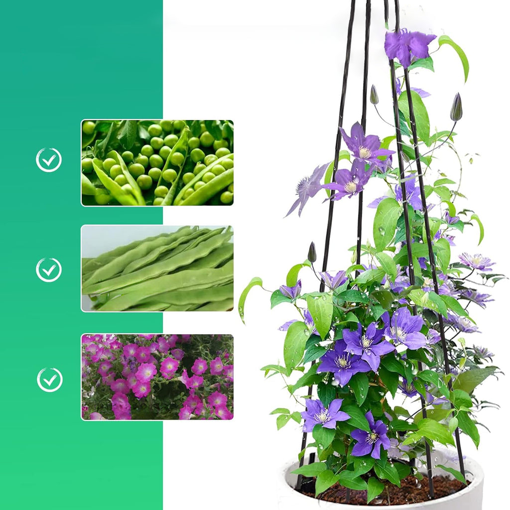 12x aiapergola tugijalg metallist taimehoidik 150 cm