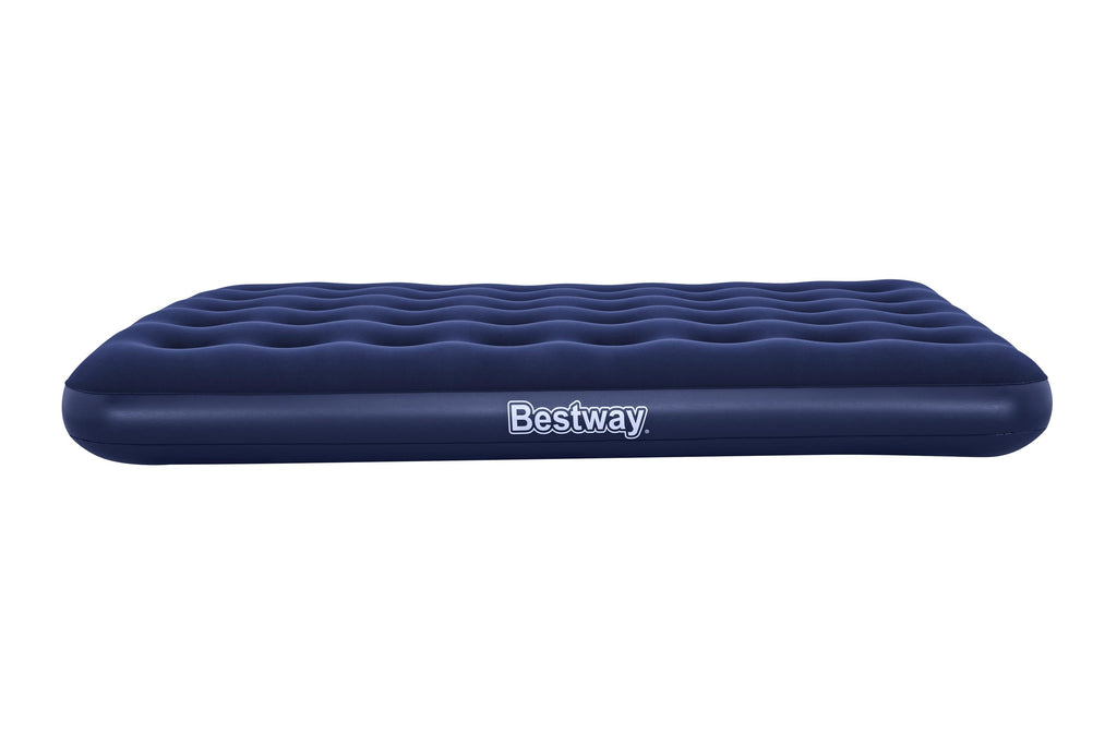 Bestway 67002 kahekohaline flokitud täispuhutav madrats 191x137x22cm