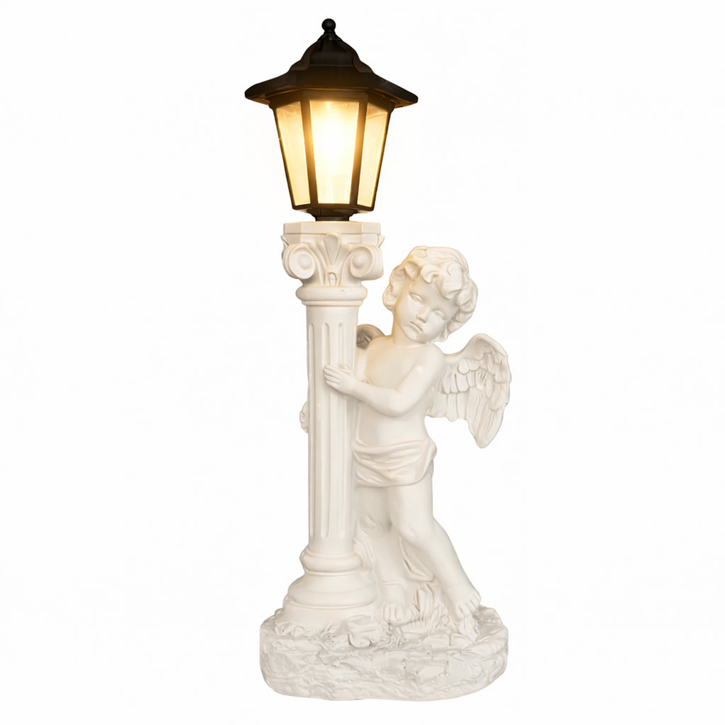 96x Solar LED Angel Figurine Candle Holder Decoration 49cm