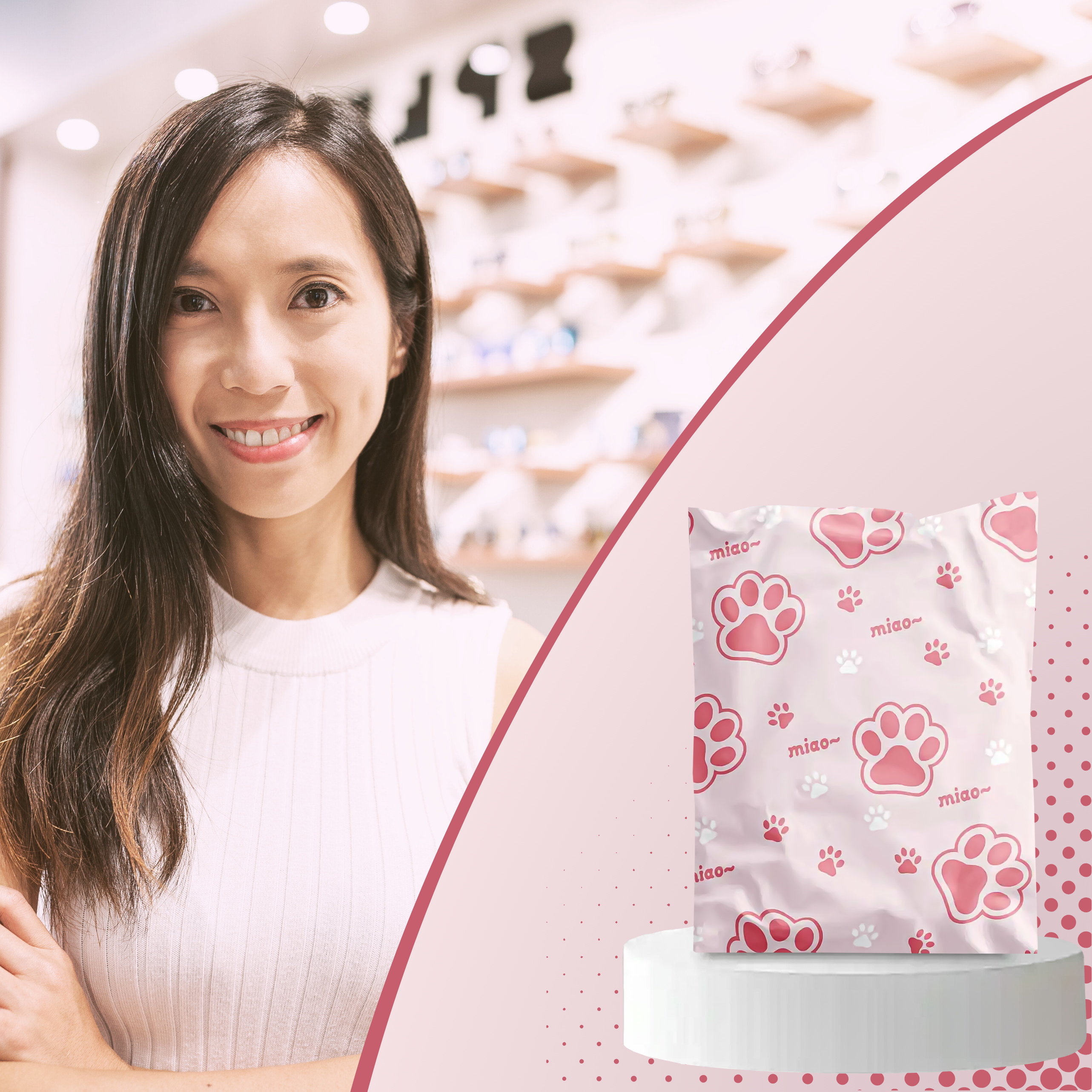 KULLERI FOOLIUMPAKID TUGEVAD FOOLIUMÜMBRIKUD 320X450 CAT'S PAW 50 tk