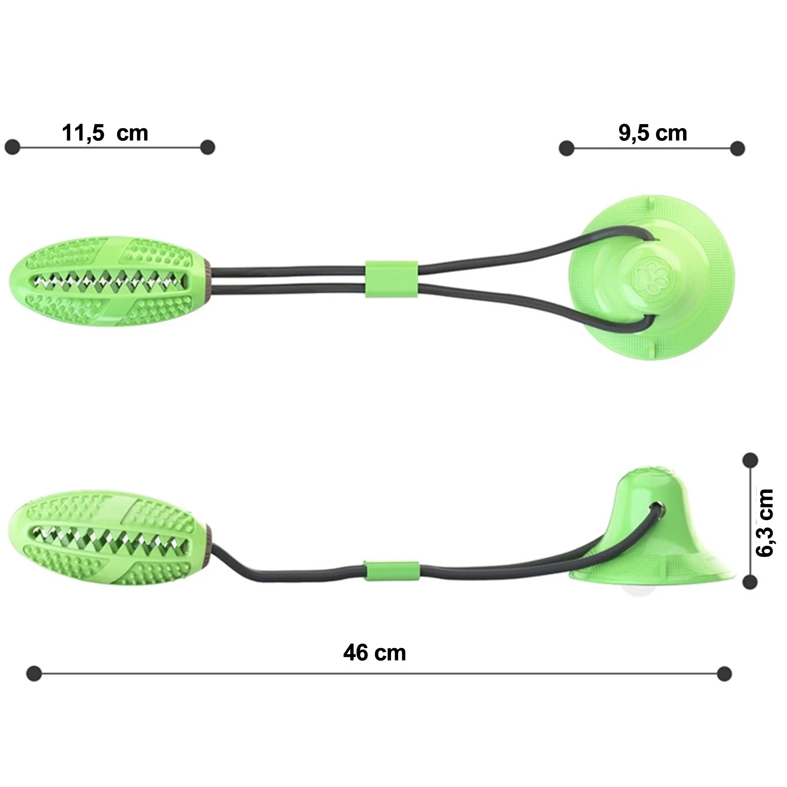 Interaktiivne koeramaiuse mänguasi aardega iminapaga