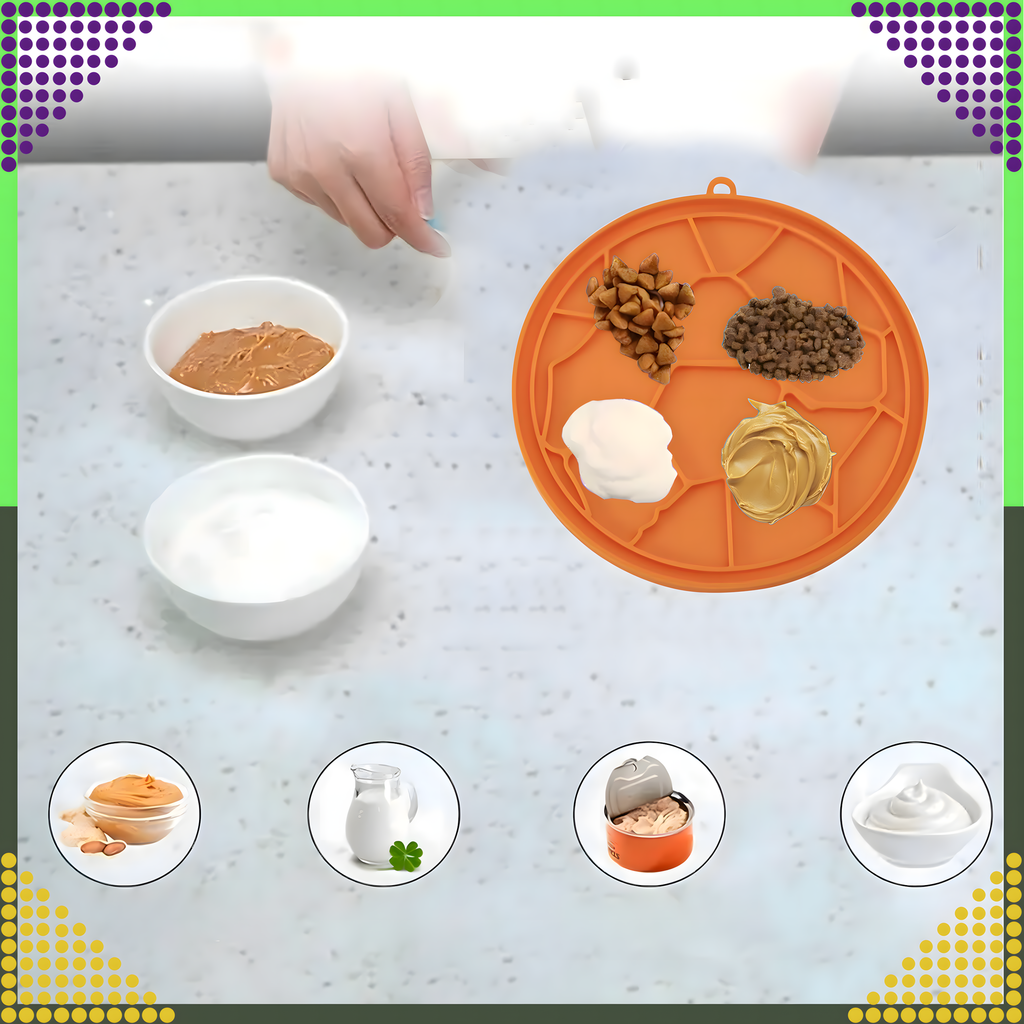 Antistressi lakkumismatt koertele ja kassidele